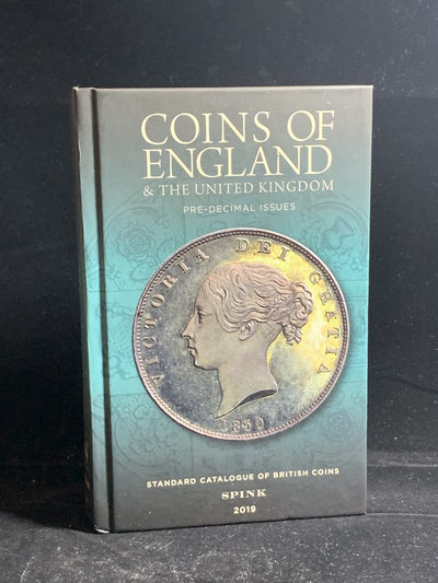 《竞宝斋》钱币微拍-第5场（0佣金包邮） - 2019年 精装本厚达546页 斯宾克 SPINK 英国钱币目录（涵盖从凯尔特人时期到二战前后）