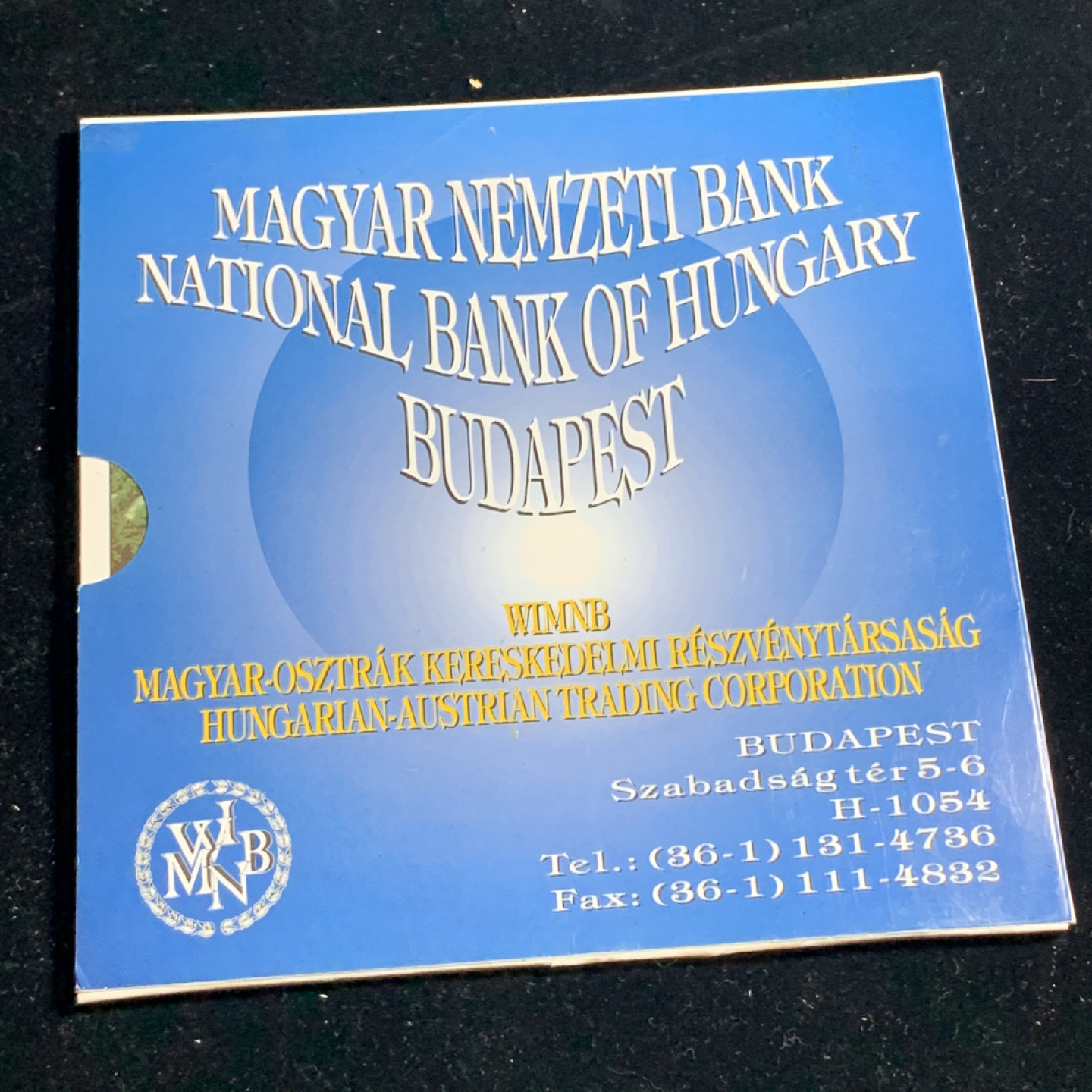 《竞宝斋》钱币微拍-第5场（0佣金包邮） 原装匈牙利 1993年卡装精制PROOF套币11枚 200福林是银币 稀少