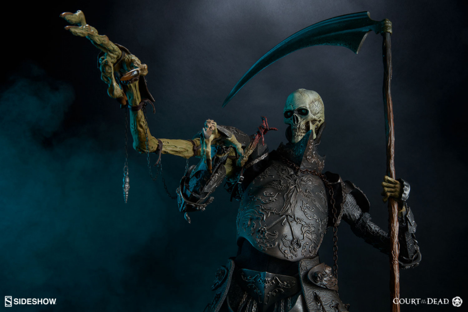 零元拍： sideshow: 34寸 死亡法庭系列 -收割者Reaper General-2.0 LSF 雕像（400283，全新未拆。