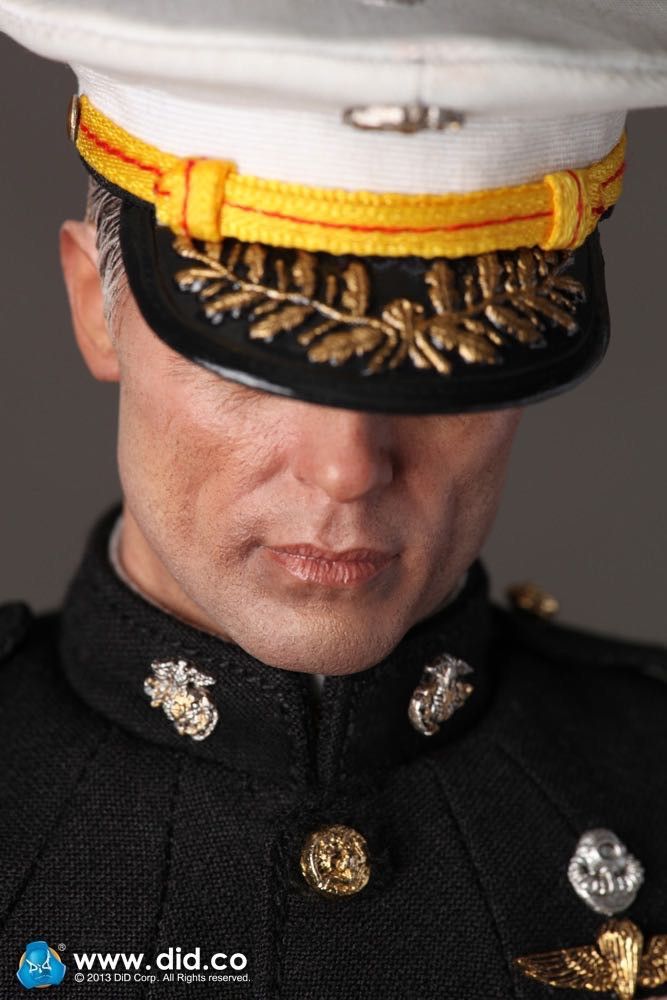 零元拍：DID：80092 1/6 USMC -弗兰克将军 （石破天惊 - 汉默将军）全新未拆