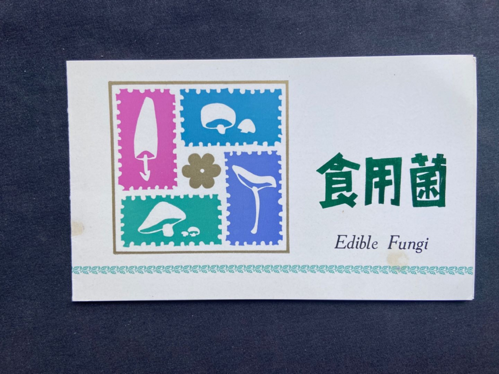 【第1期】莲池国际邮品拍卖 T66食用菌邮票 分公司邮折