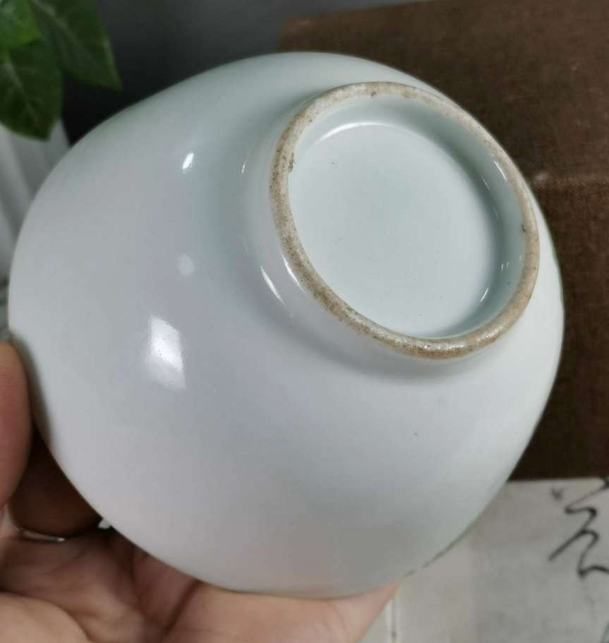 N&C 第十六期: 精品古董文物专场 全品～民国釉下彩鸡公碗 超精，超细，釉下粉彩，非常高级，胎薄玉化度高，寓意好，鸿运当头，收藏佳品！