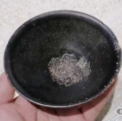 N&C 第十六期: 精品古董文物专场 - 宋代包老，建窑系，福青窑，斗立盏，有冲线，口经，11 高4.5。