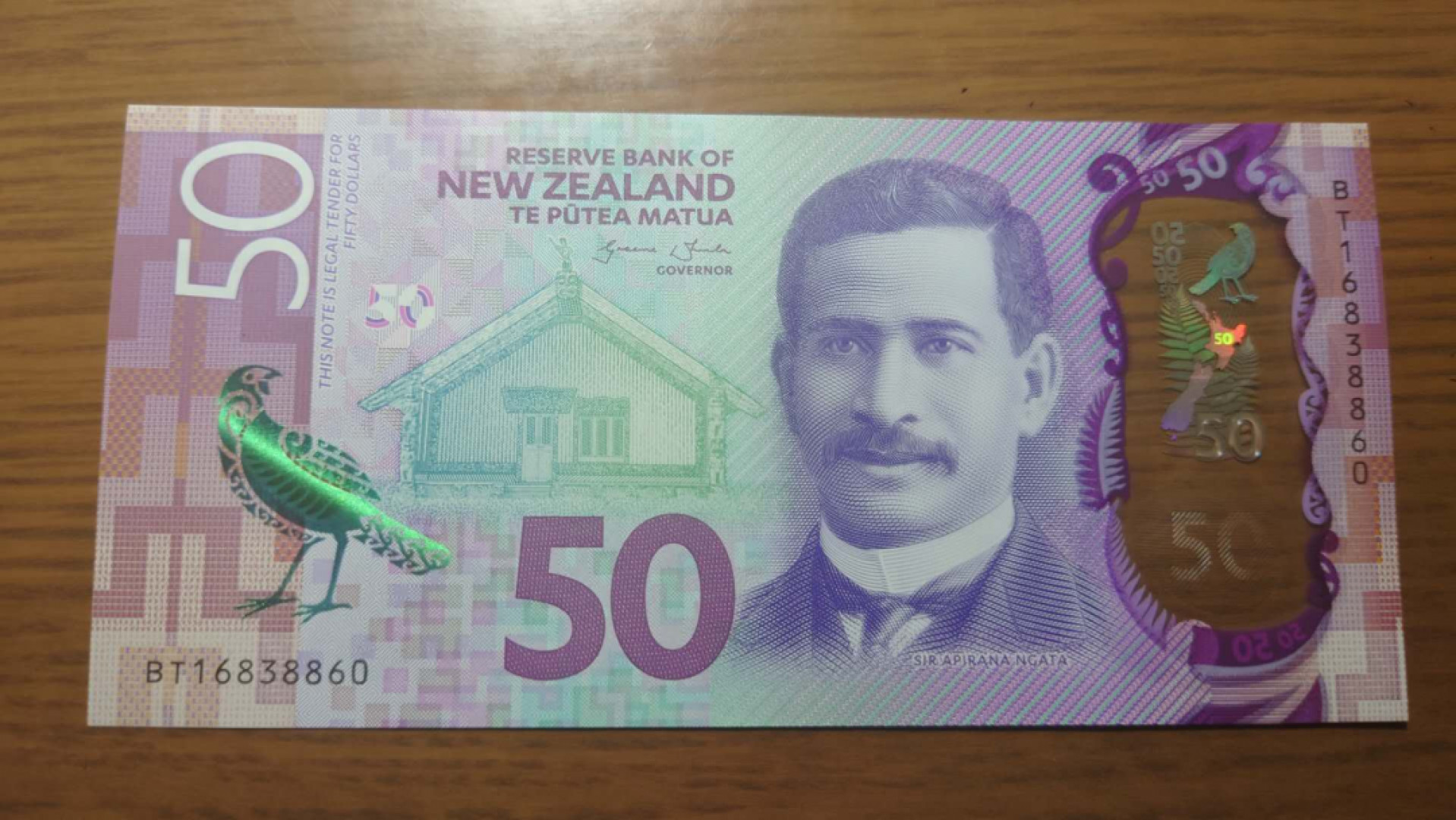 今晚八点半【囧羊收藏】精选微拍第38期暨2021年第二十九期 评级裸钞混合场 2016年新西兰50元塑料钞 全程无47尾号60 全新UNC