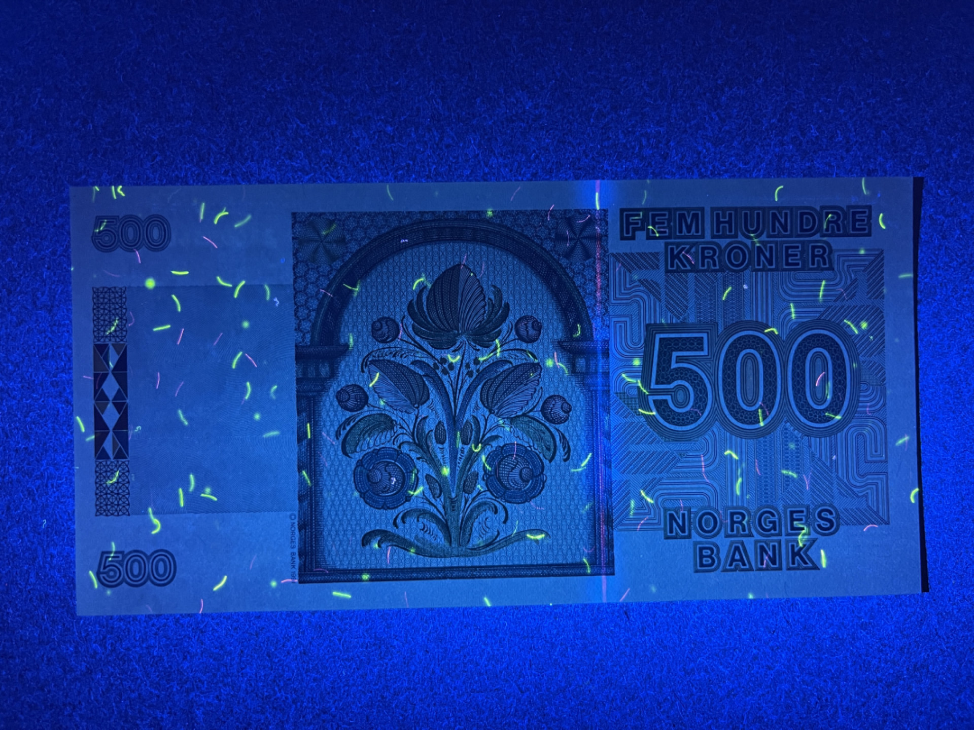 《张总收藏》37期—国庆精品 挪威500克朗 UNC 1991年格里格 非常好的品相 适合评级
