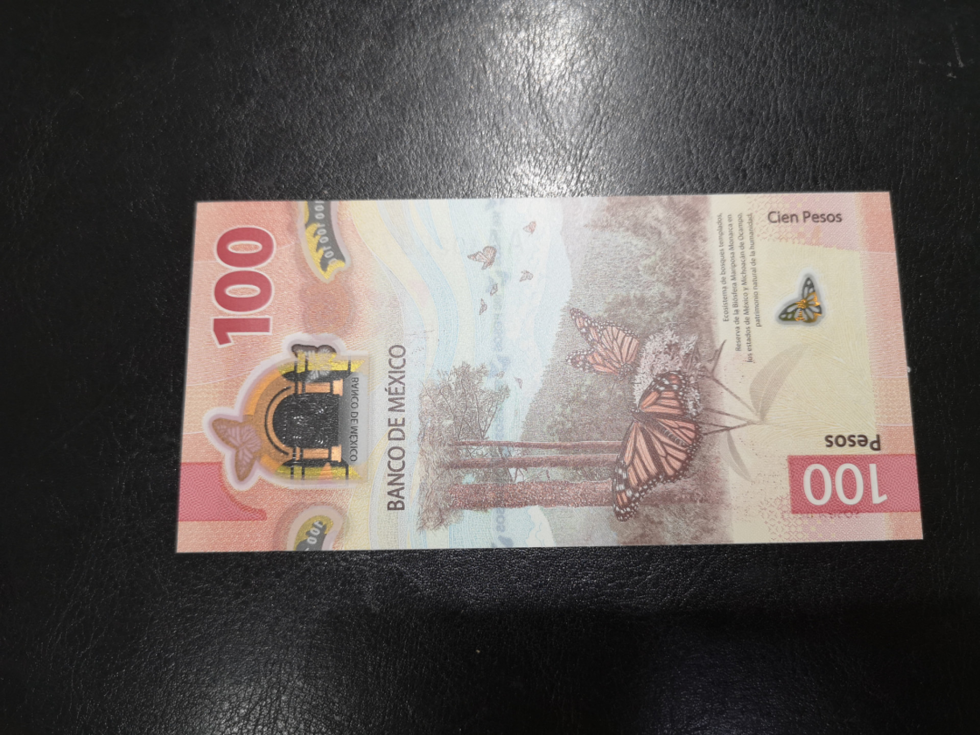 《外钞收藏家》第一百三十期拍卖 最新版墨西哥100 AA冠 全新UNC