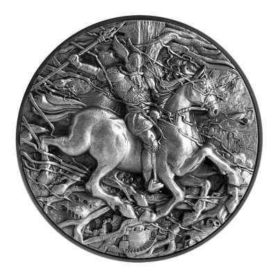 北欧神话 奥丁座骑-斯雷普尼尔（2盎司银+11.5盎司铜）