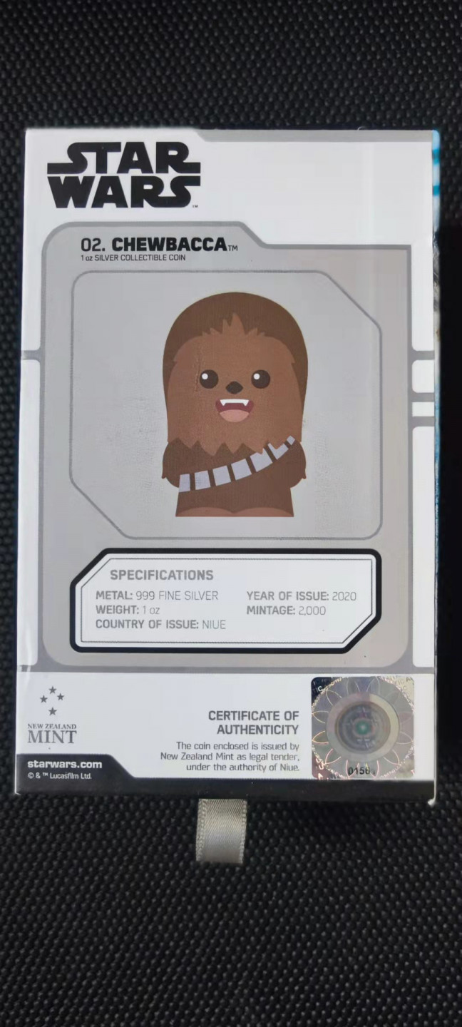 【随心拍&Getcoins】钱币拍卖第102期 chibi星球大战系列   楚巴卡