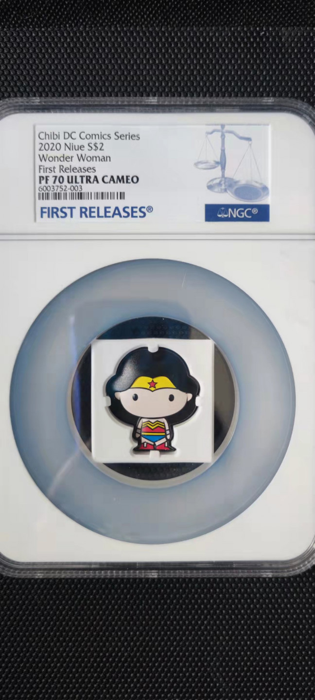 【随心拍&Getcoins】钱币拍卖第102期 chibi超人系列   女超人