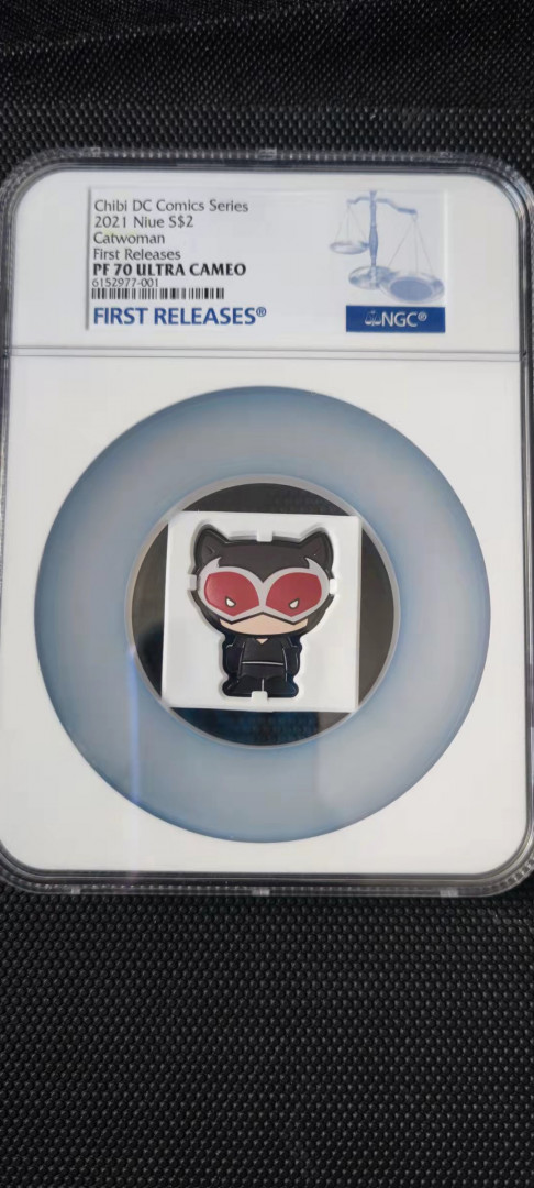 【随心拍&Getcoins】钱币拍卖第102期 chibi超人系列  猫女