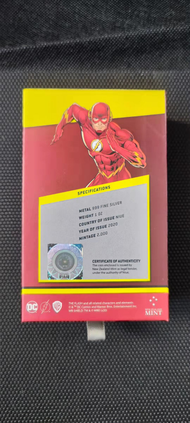 【随心拍&Getcoins】钱币拍卖第102期 chibi超人系列   闪电侠