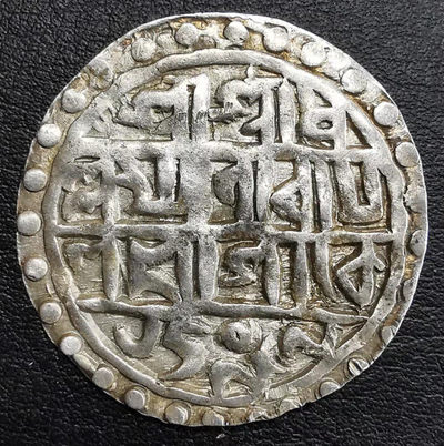 凡希社世界钱币副品交流自动拍四 - SE1509（1587）库奇比哈尔tanka银币AU 10.6g