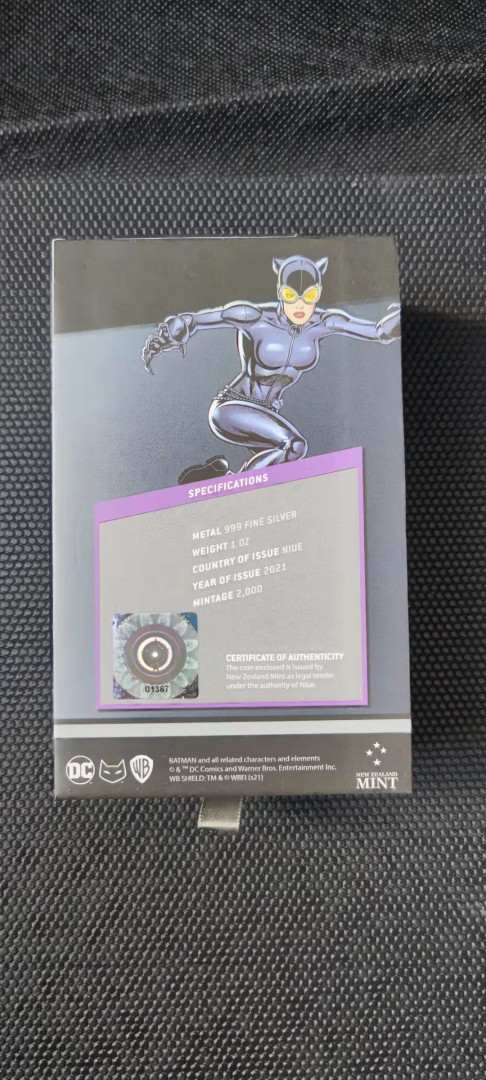 【随心拍&Getcoins】钱币拍卖第102期 chibi超人系列  猫女