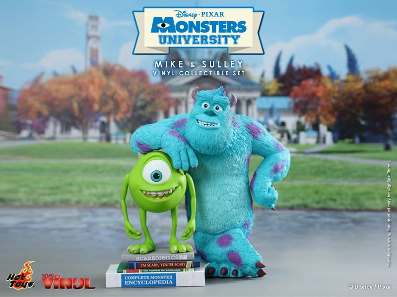 零元拍：HT MMSV07 怪物大学 怪兽大学 大眼仔 苏利文 MIKE & SULLEY，全新未拆。