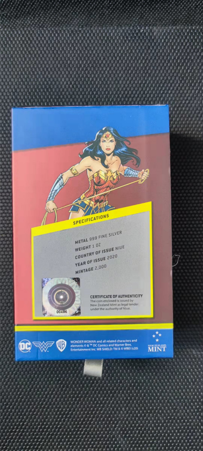 【随心拍&Getcoins】钱币拍卖第102期 chibi超人系列   女超人