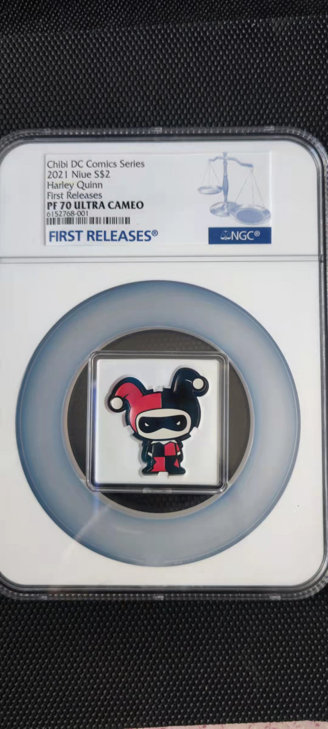 【随心拍&Getcoins】钱币拍卖第102期 chibiDC漫画系列   小丑女哈莉奎茵