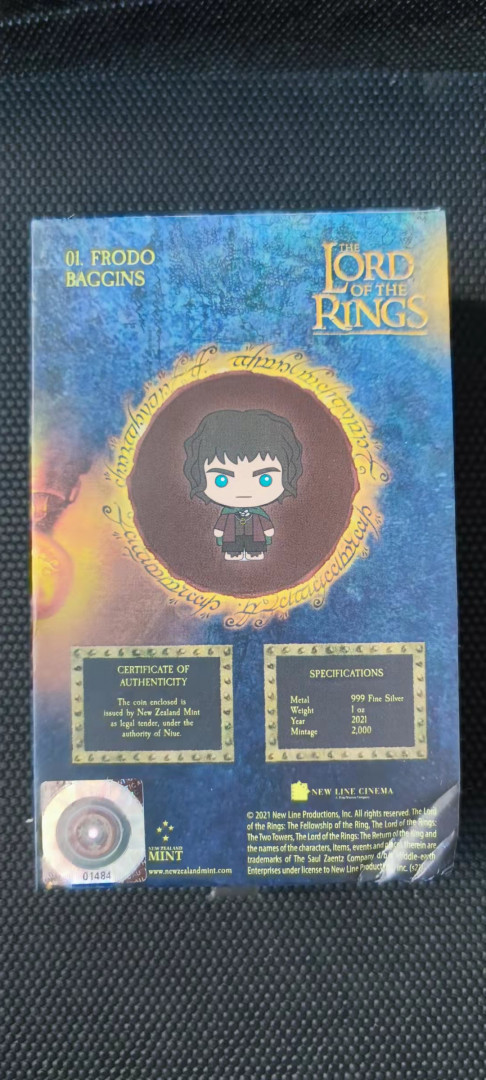 【随心拍&Getcoins】钱币拍卖第102期 chibi指环王系列  佛罗多·巴金斯