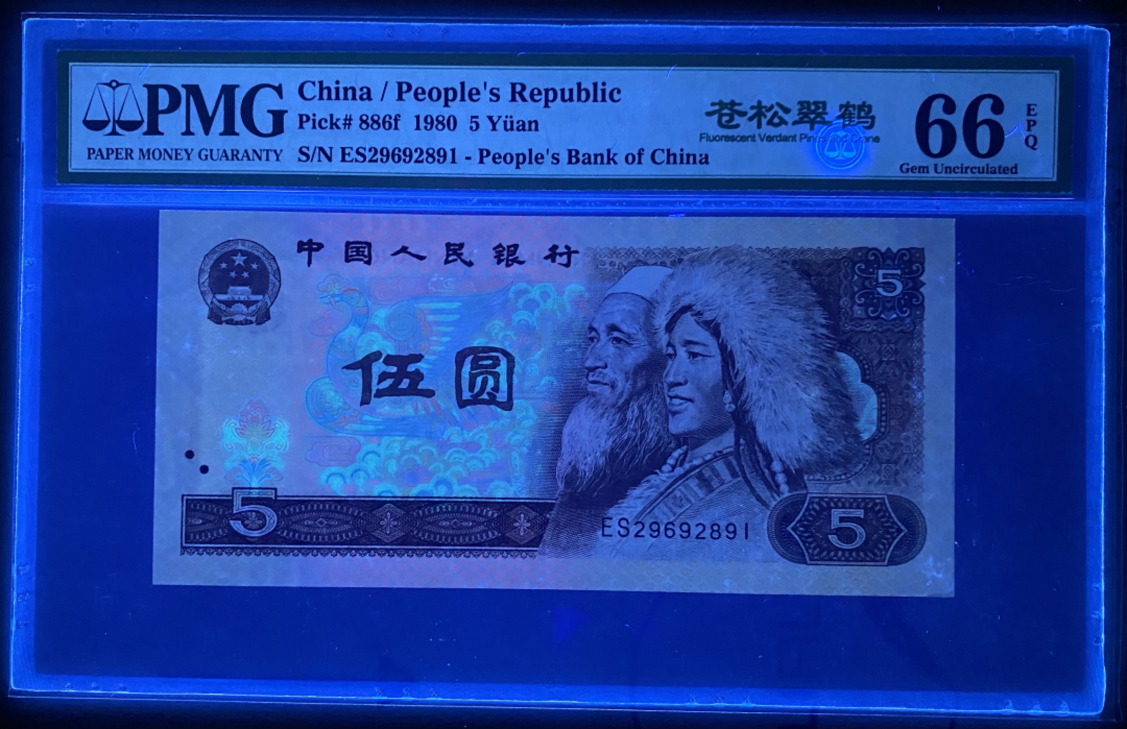 大黄蜂拍卖第22期 805苍松翠鹤ES29692891，66分