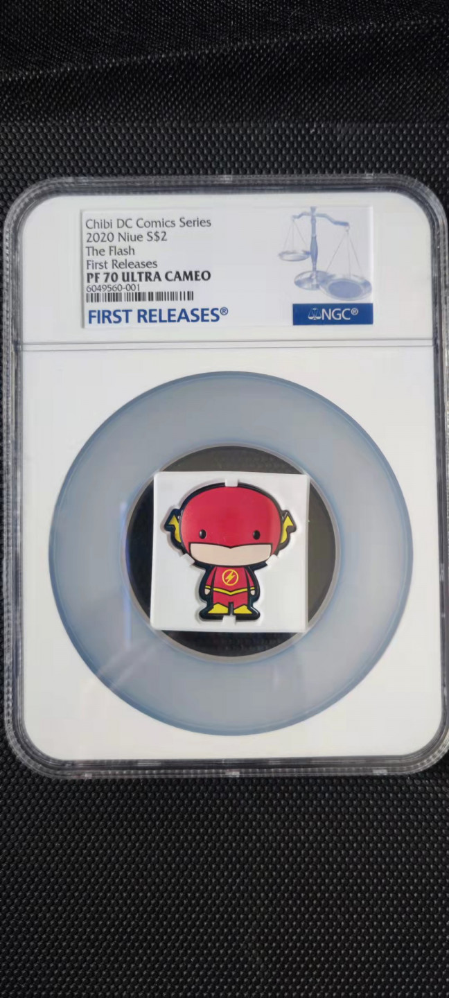 【随心拍&Getcoins】钱币拍卖第102期 chibi超人系列   闪电侠