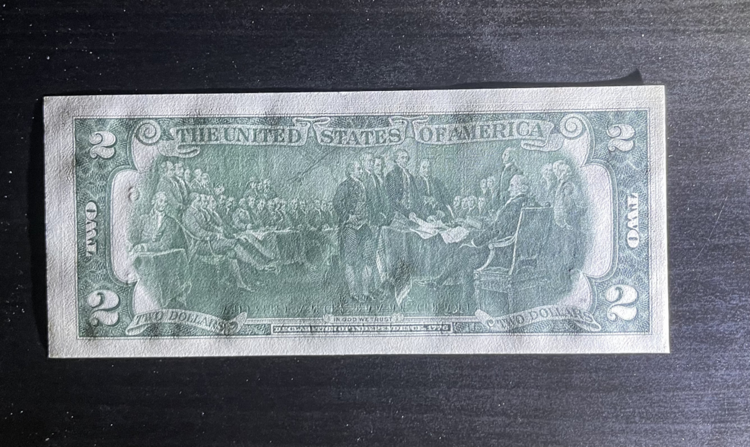 【丑猫1010】今晚7点整(佣金不涨) 76年2美元unc-