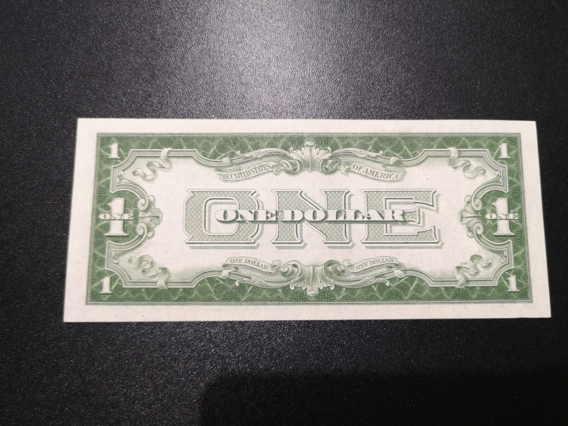 《外钞收藏家》金九银十双拍9号场（总133期）（本期72件） 1928年1美元 蓝库印 全新