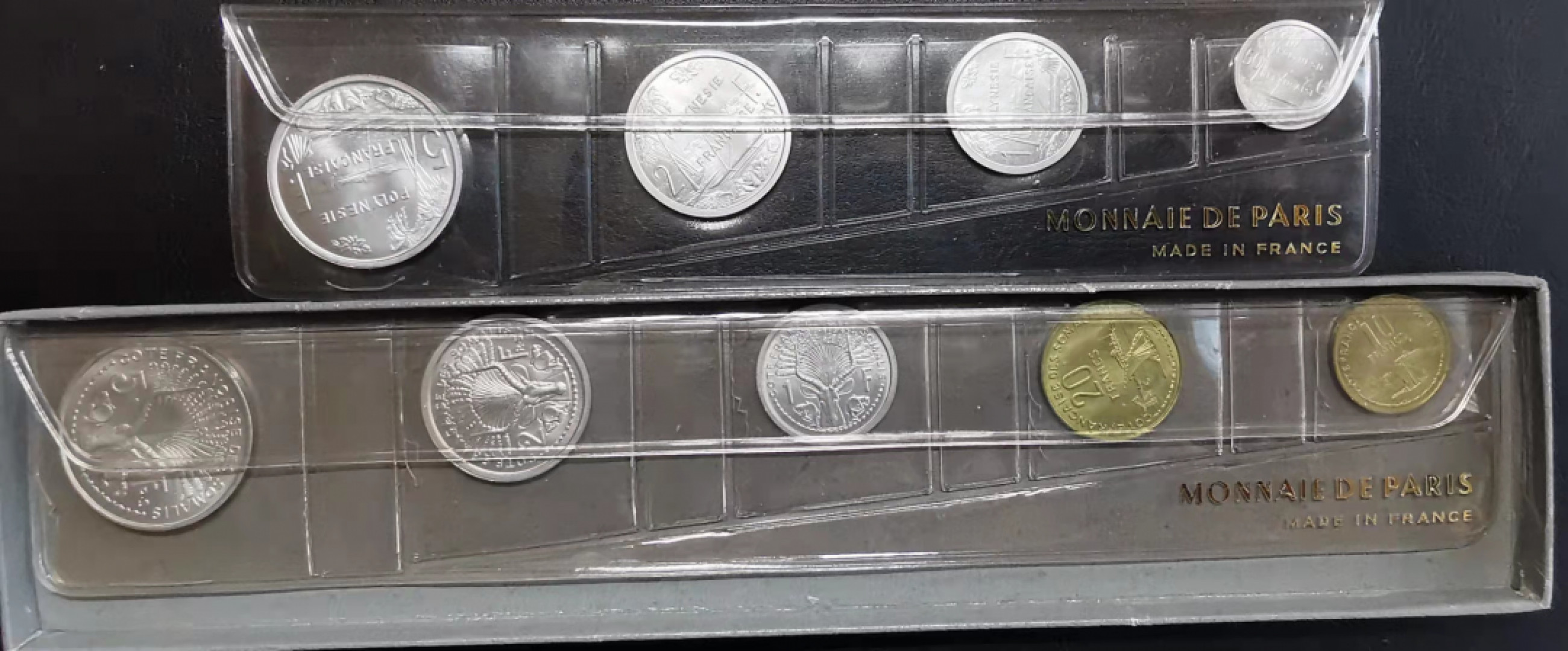 凡希社世界钱币副品交流自动拍⑤ 1965法属波利尼西亚FDC九枚原装