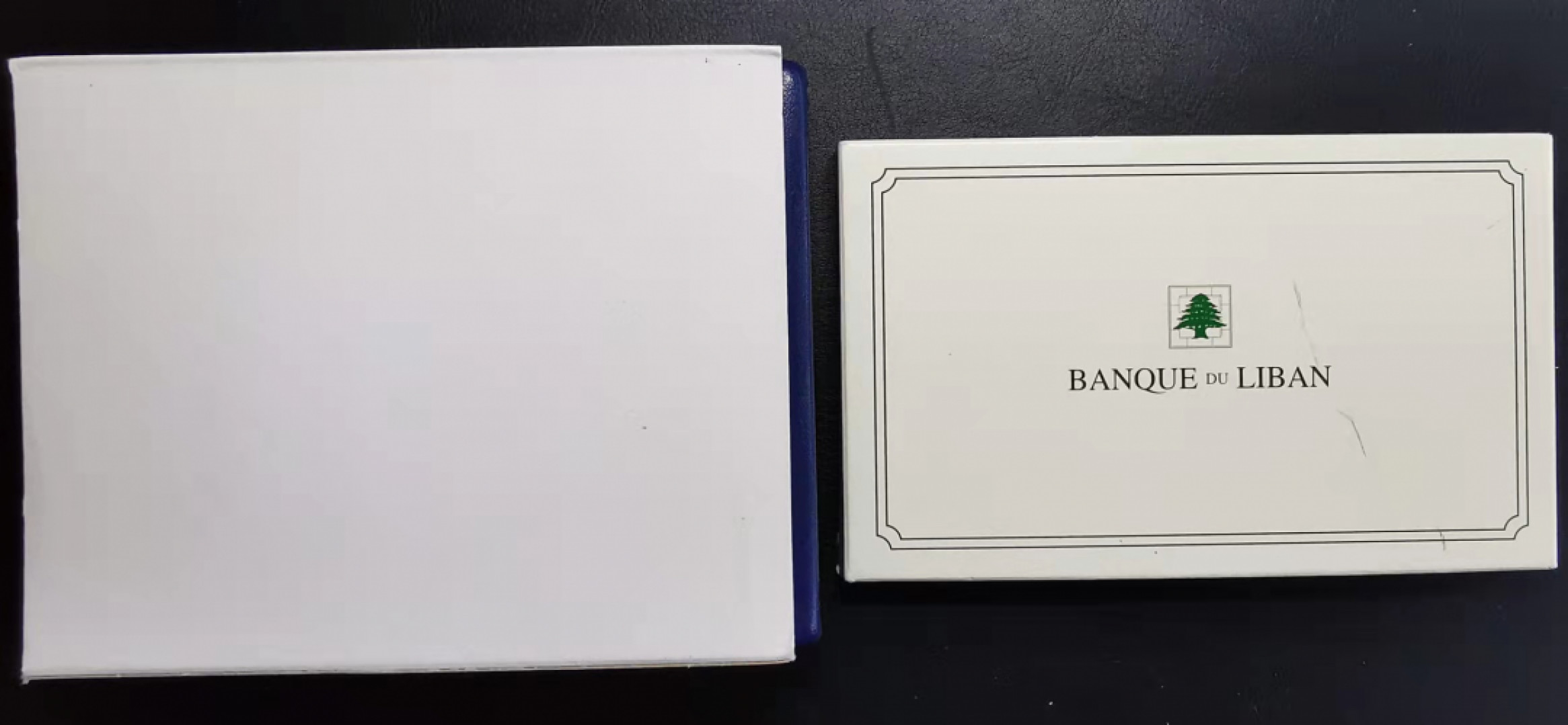 凡希社世界钱币副品交流自动拍⑤ 1995黎巴嫩精铸普铸两套原装全品