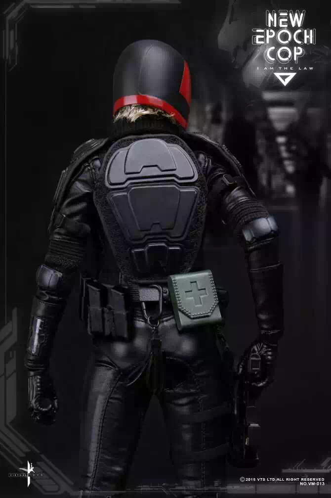 零元拍：VTS TOYS：1/6 新纪元女战警 特警判官/ NEW EPOCH COP (VM-013) 全新未拆。