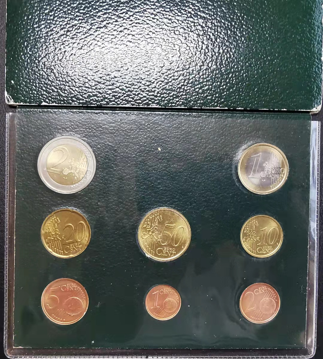 凡希社世界钱币副品交流自动拍⑤ 2005梵蒂冈双色欧元MINTSET八枚套装