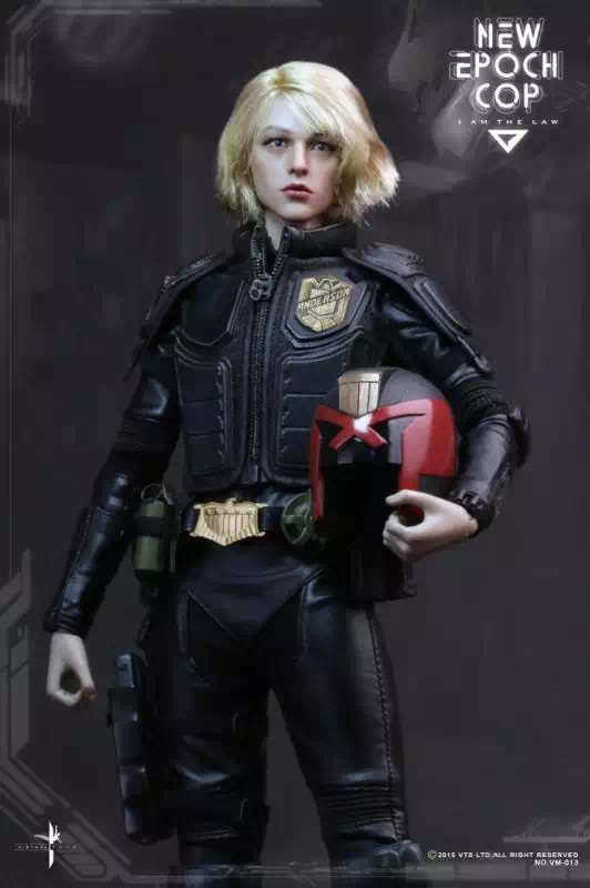 零元拍：VTS TOYS：1/6 新纪元女战警 特警判官/ NEW EPOCH COP (VM-013) 全新未拆。
