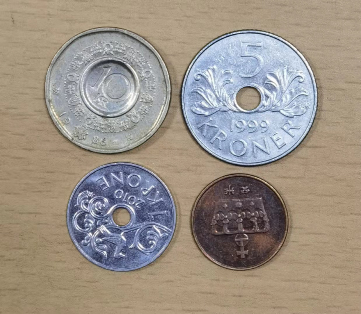 北京马甸外国币微拍第六十一期，非贵金属外国流通币，纪念币专场，陆续上新欢迎关注 挪威