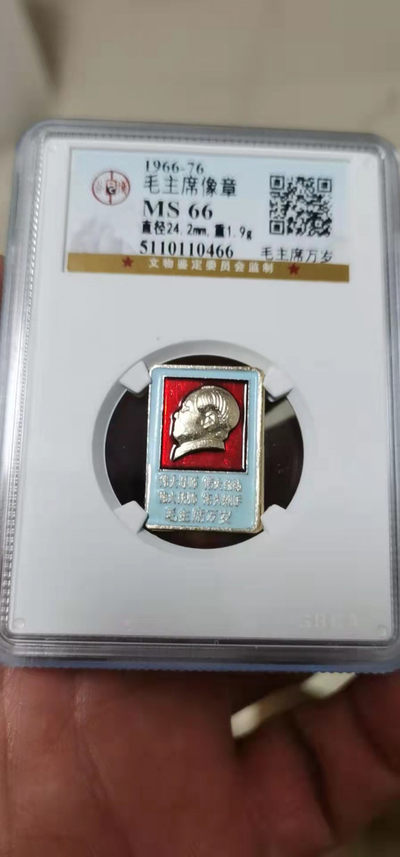 假期最后一天，精品像章大放漏 - 公博评级毛主席像章—毛主席万岁