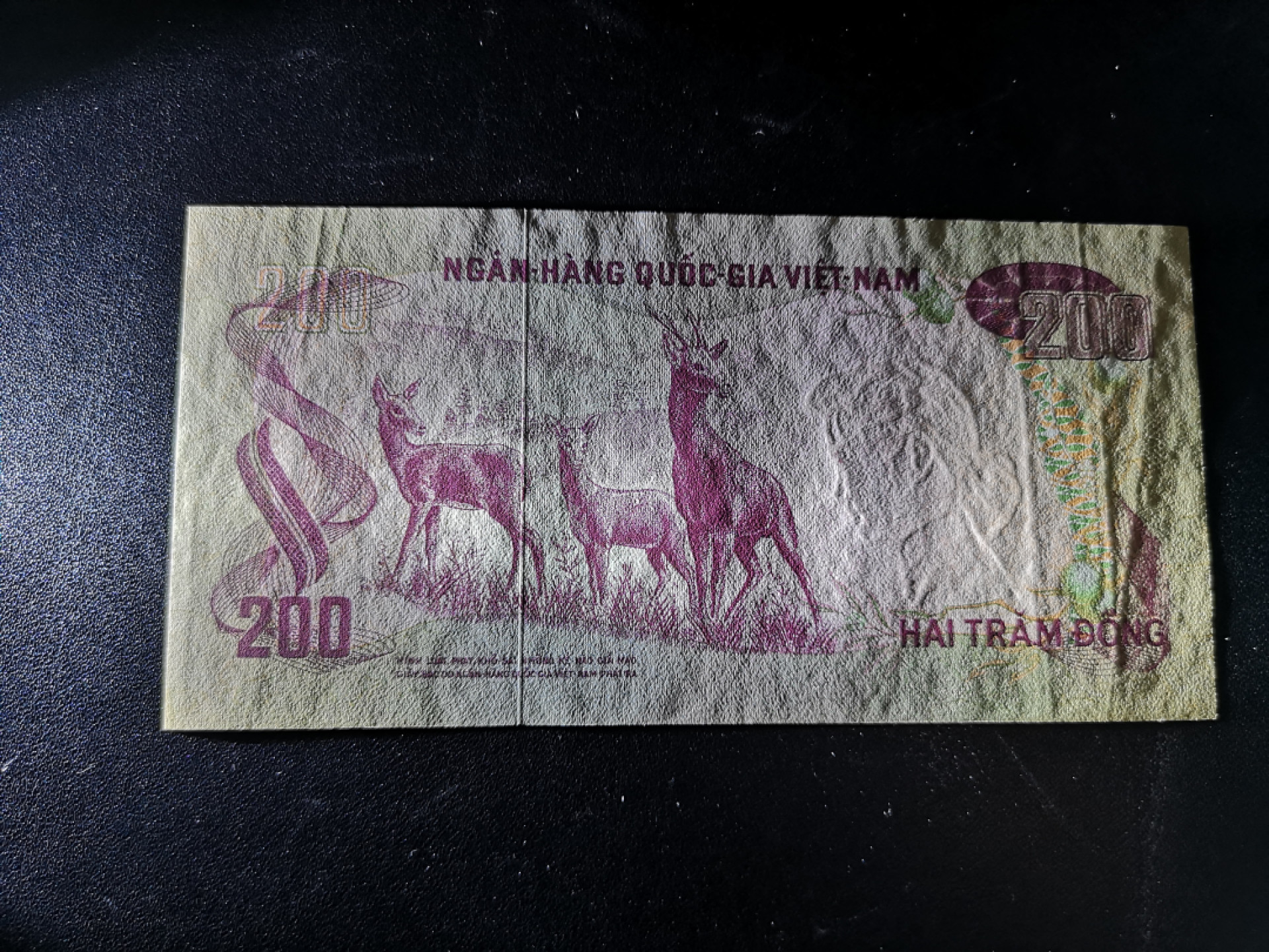 《外钞收藏家》金九银十双拍10号场（总134期）（本期90件） 1972年越南200盾 AU品相