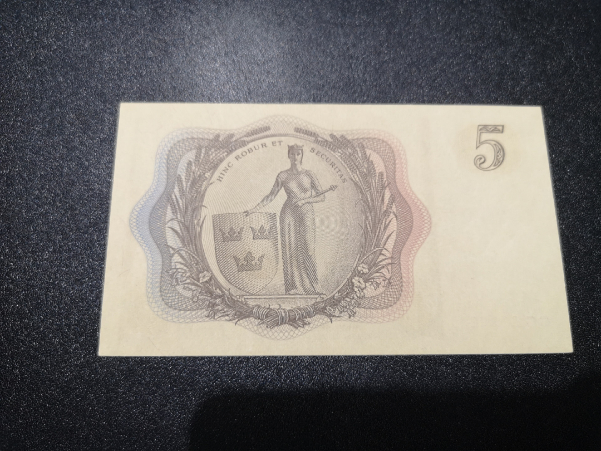 《外钞收藏家》第一百三十五期 1955年瑞典5克朗 全新品相