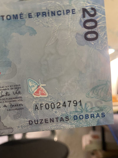 全新2021年圣多美和普林西比200多布拉AF首发冠 全新2021年圣多美和普林西比200多布拉AF首发冠