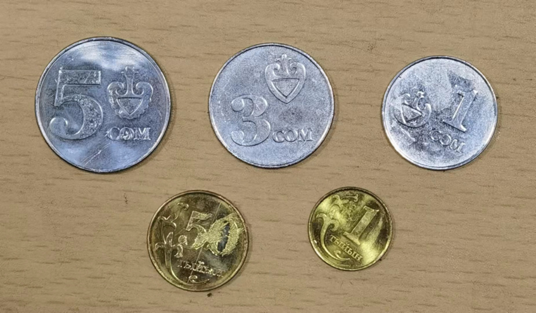 北京马甸外国币微拍第六十一期，非贵金属外国流通币，纪念币专场，陆续上新欢迎关注 吉尔吉斯