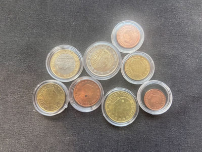 【随心拍&Getcoins】钱币拍卖第103期  - 卢森堡2欧元8枚【带2欧】