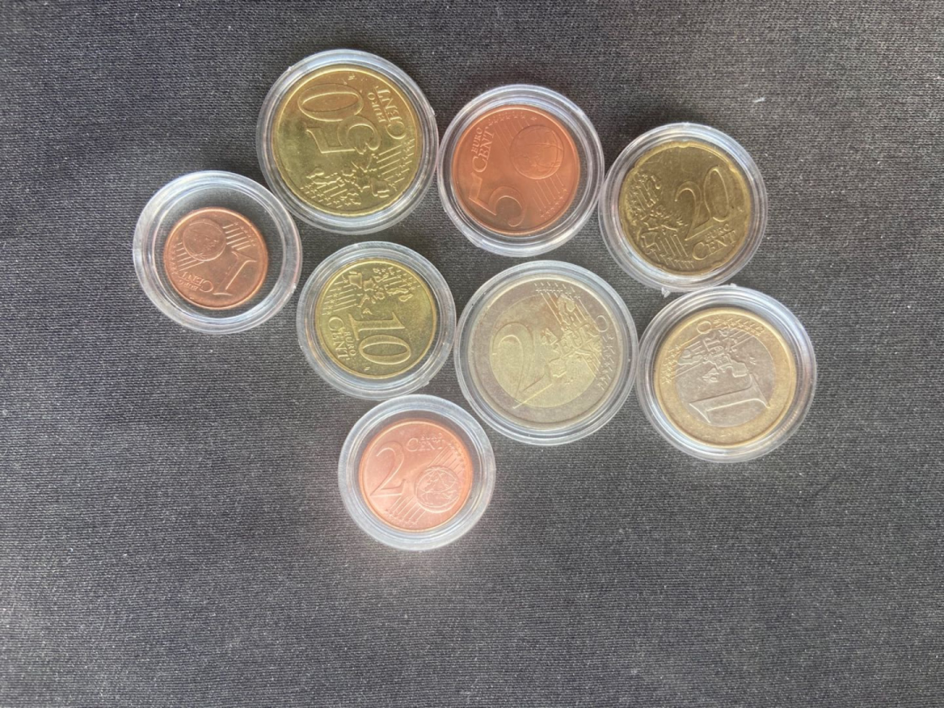 【随心拍&Getcoins】钱币拍卖第103期  卢森堡2欧元8枚【带2欧】