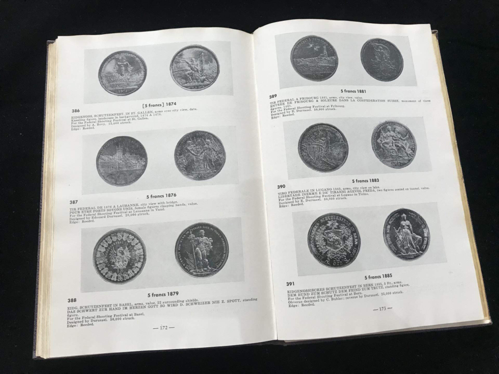 《竞宝斋》钱币微拍-第9场（不限金额顺丰包邮） 稀少紫罗兰荔枝文面皮 1947年版本 达文波特 1800后欧洲泰勒与克朗目录，是目录，本身更是收藏品