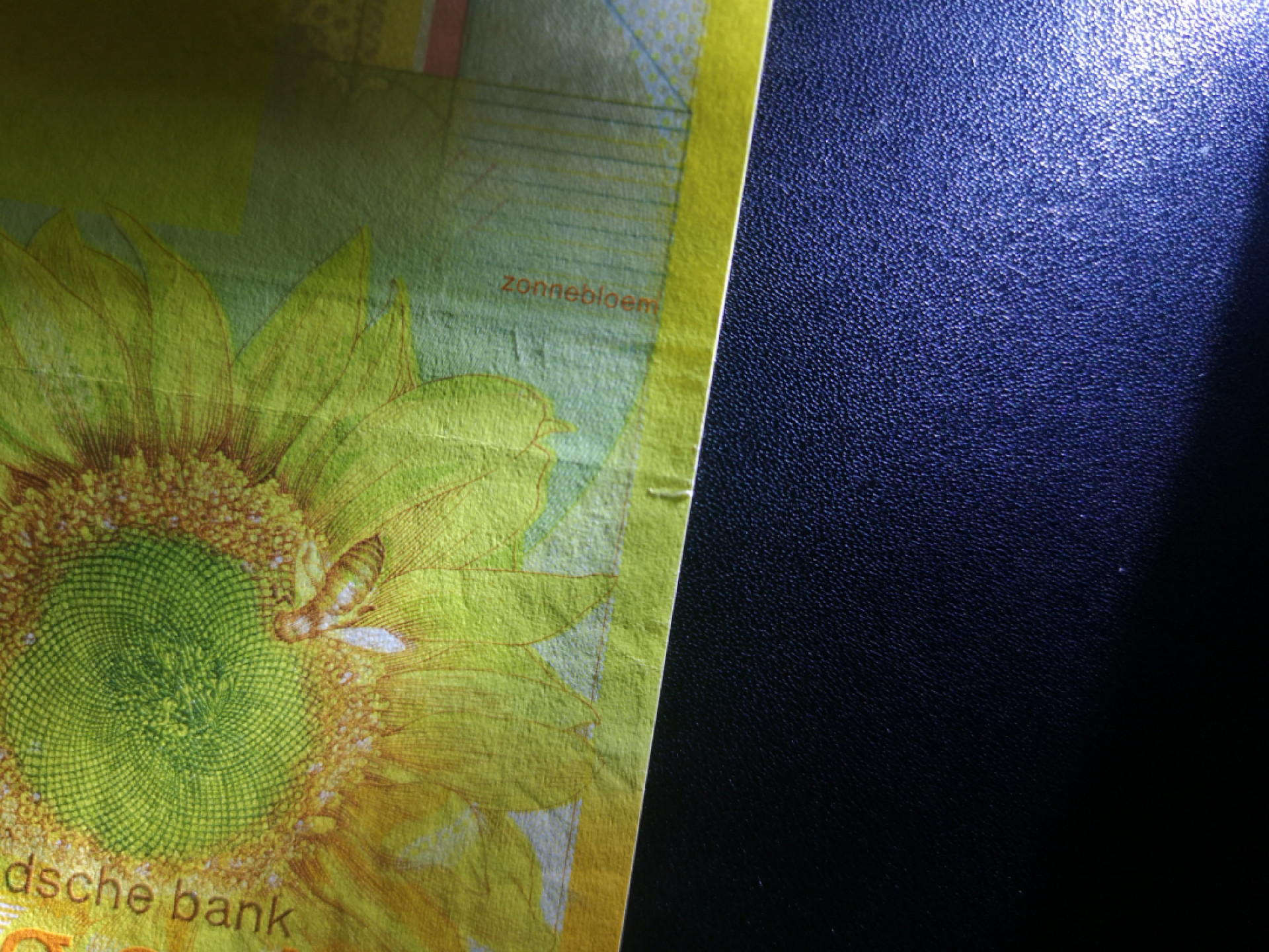 《外钞收藏家》第一百三十六期（本期100件） 1982年荷兰50盾 向日葵 VF品相 中间有一个小破口