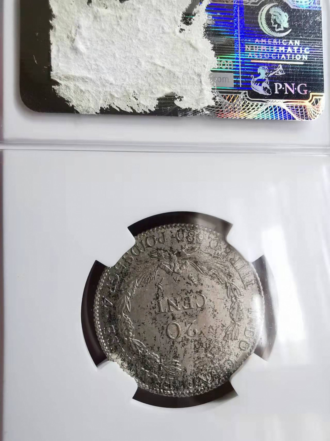 凡希社世界钱币微拍第一百七十三期 1923A法属印度支那20分NGC-MS63