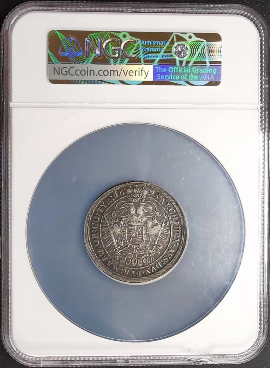 凡希社世界钱币微拍第一百七十三期 1698KB神罗匈牙利利奥波德泰勒大银NGC-AU53