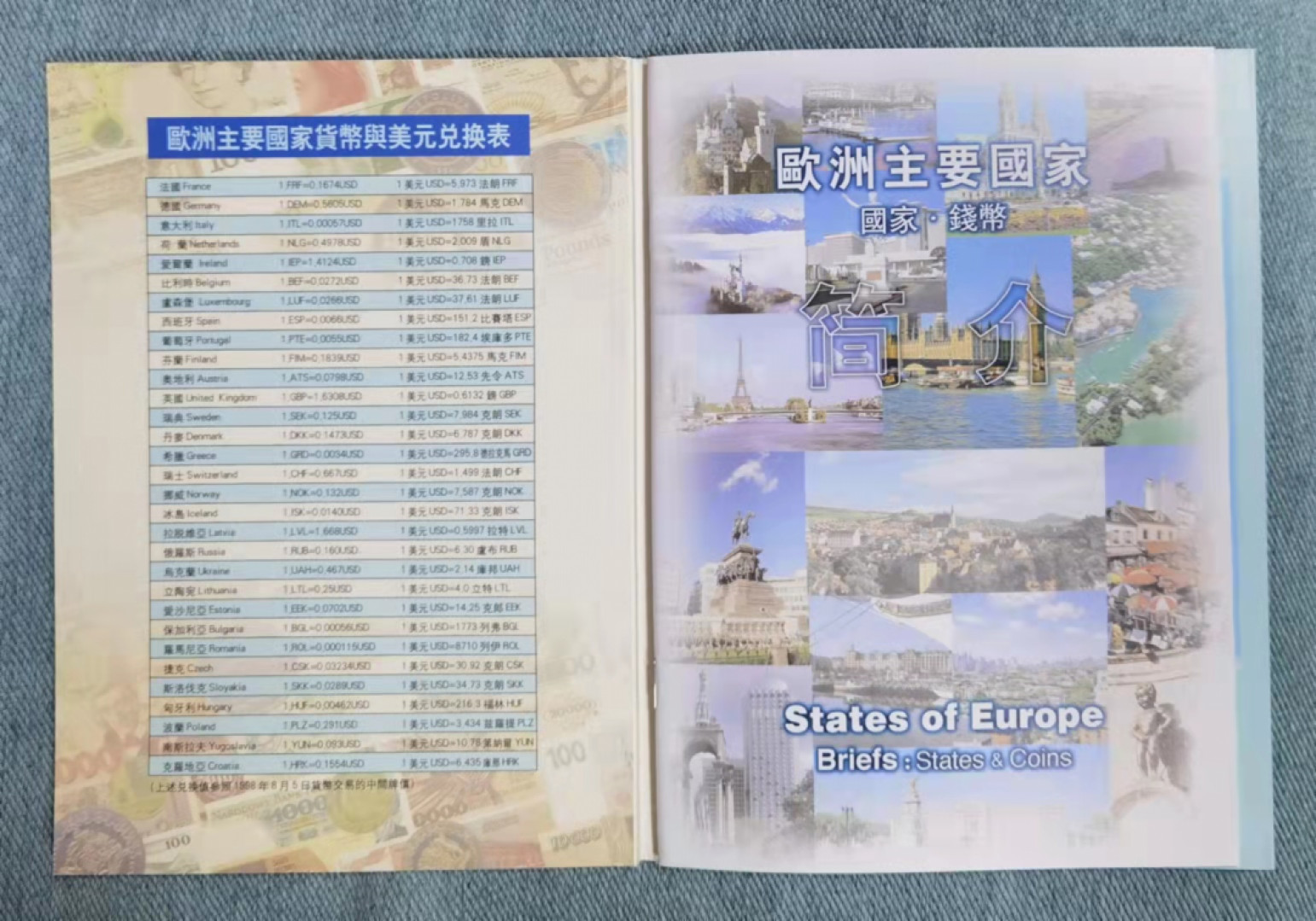 北京马甸外国币微拍第六十一期，非贵金属外国流通币，纪念币专场，陆续上新欢迎关注 新加坡泰星钱币公司发行《欧洲钱币护照》