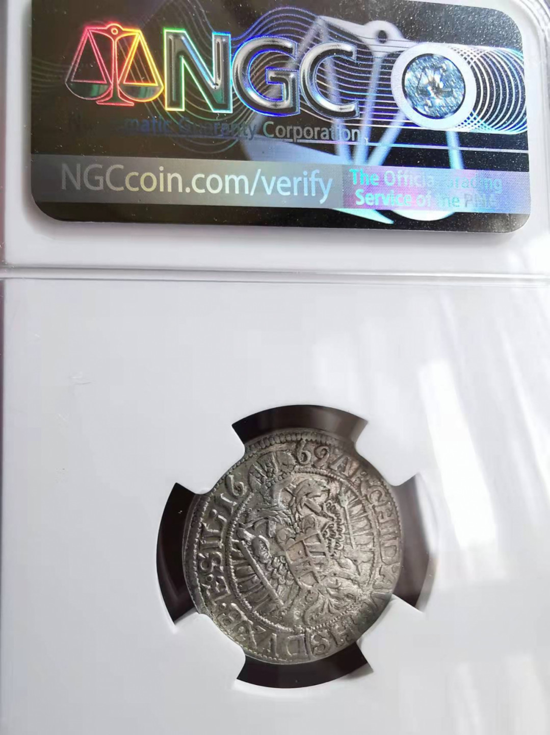 凡希社世界钱币微拍第一百七十三期 1669神罗布雷斯劳3K银辅币NGC-AU55