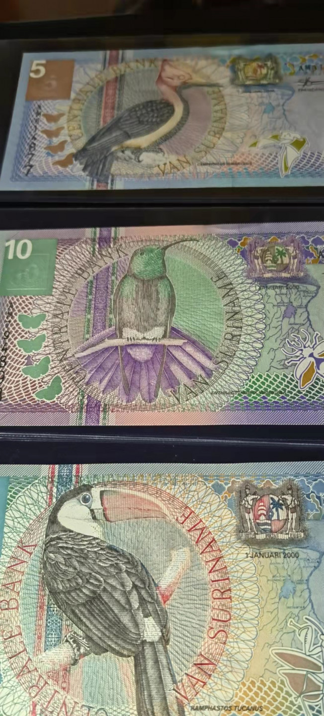 第一场精品拍卖秀 2000年苏里南鸟语花香精美小套