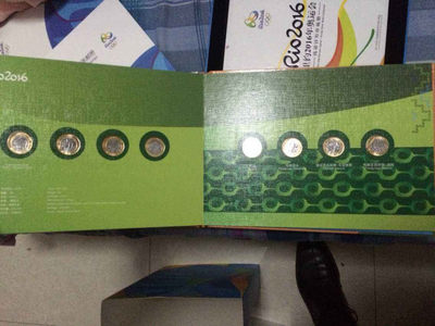 天珠拍卖壹场 里约奥运会邮票纪念币钞套装