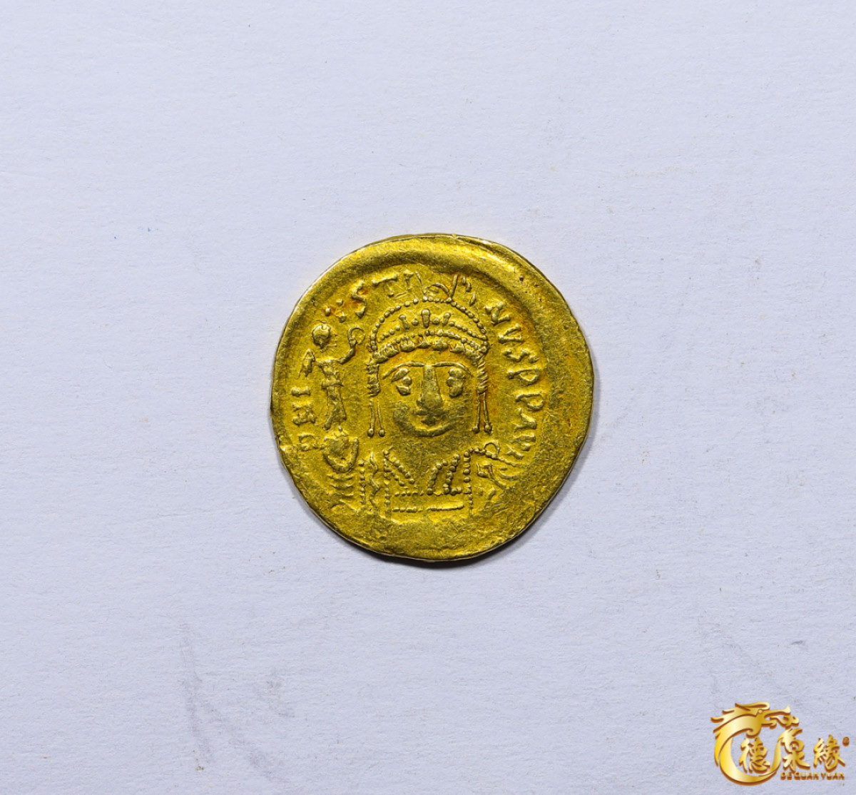 海南德泉缘2021秋季钱币拍卖会 丝绸之路金币 一枚