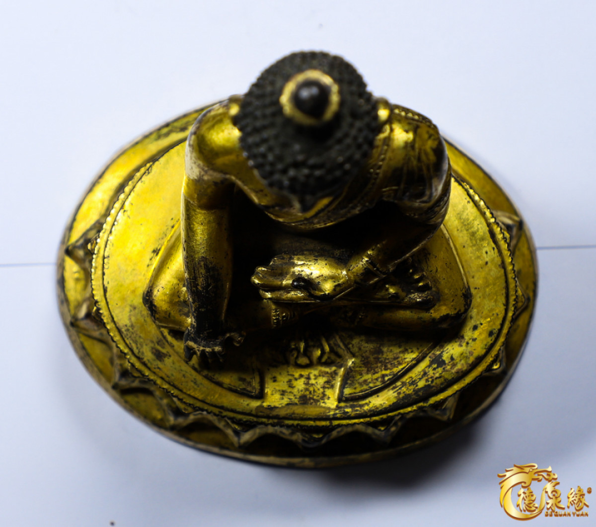 海南德泉缘2021秋季钱币拍卖会 清释迦牟尼坐像   重918g