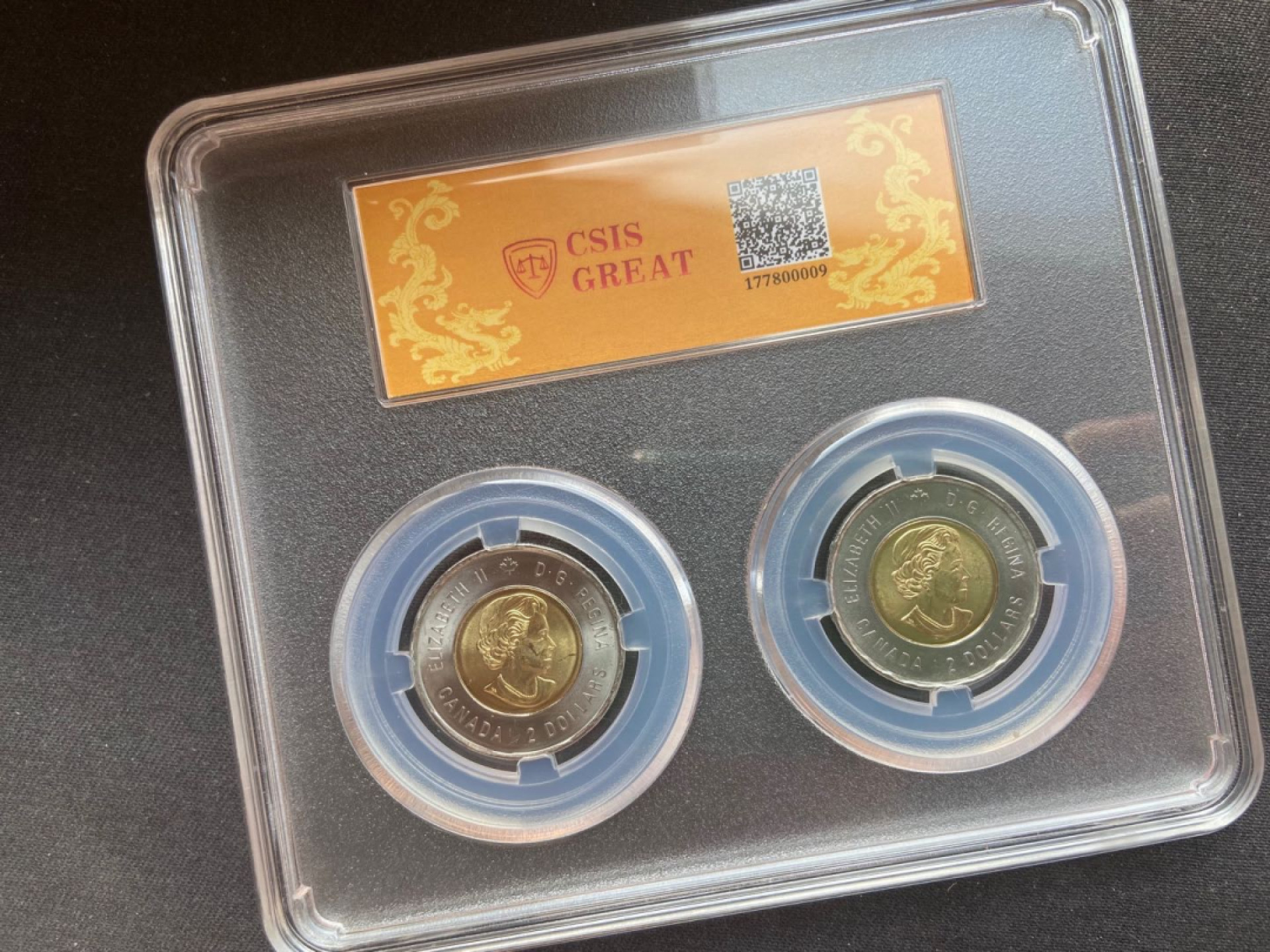 【随心拍&Getcoins】钱币拍卖第104期【直播】 【加拿大】二战纪念75周年【封装】