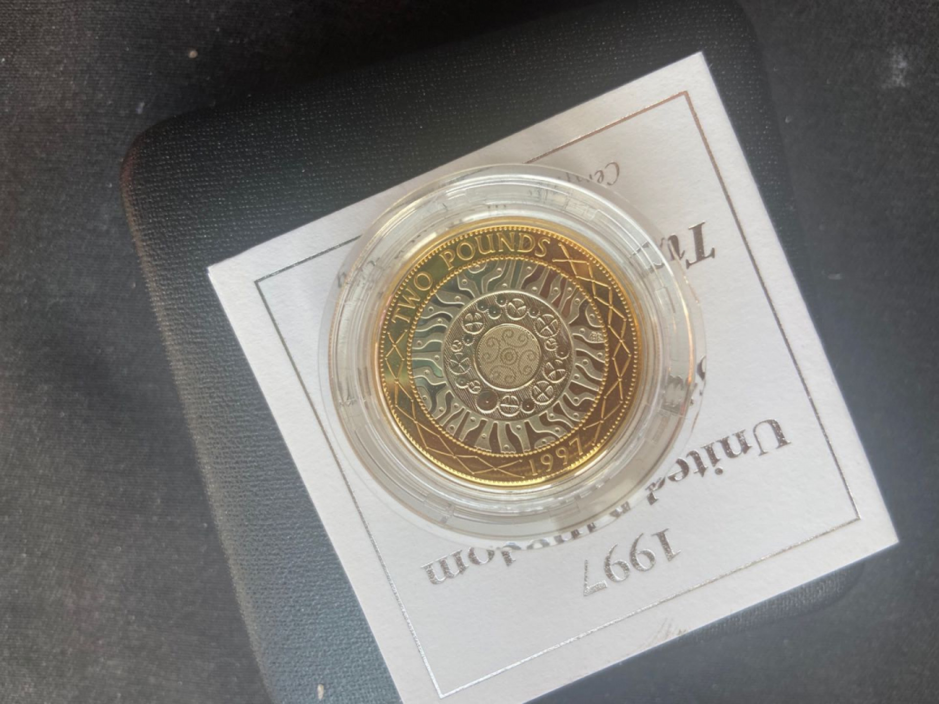 【随心拍&Getcoins】钱币拍卖第104期【直播】 【英国】1997年双金属银币加厚